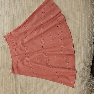 Super cute pink skirt for Spring!